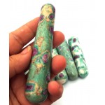 Large Ruby in Fuchsite Massage Wand